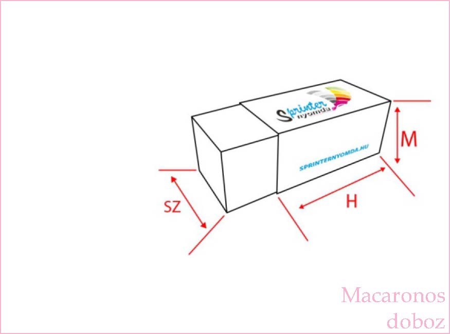 Macaronos doboz